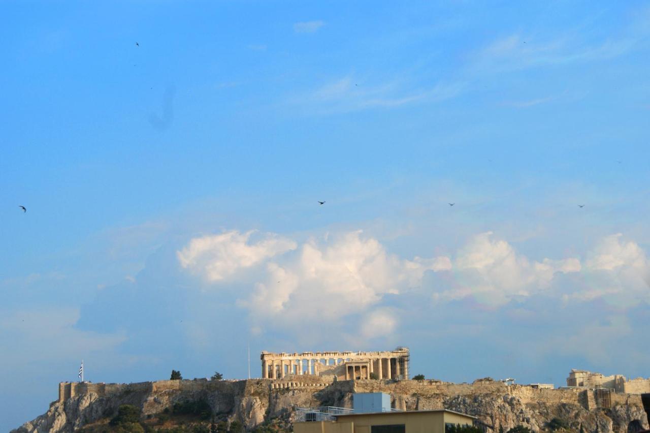 Sunny With Parthenon View Balcony Athen